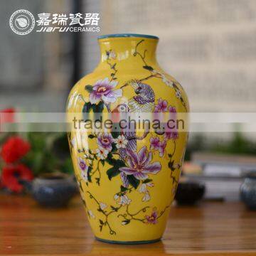 Antique China Hand Painted Decorative Porcelain Vase for Wedding