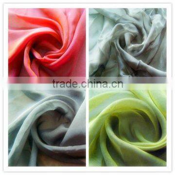 yarn dyed silk chiffon