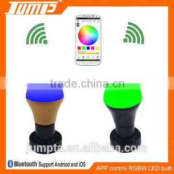 ShenZhen factory dimmable multi-colors smart APP bluetooth Ios android control smart led bulb