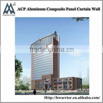 Exterior aluminum facade design