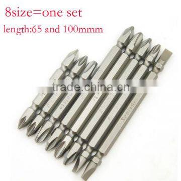 8size=one Set Double Head Phillips Slotted Screwdriver Bits Electric Screwdriver Head AR-20