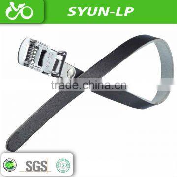 2013 new durable leather bike pedal straps