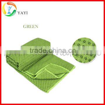 Yoga Pilates Exercise Microfiber Non Skid Yoga Mat Towel photo-2