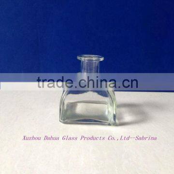 100ml square glass aroma bottles with cork