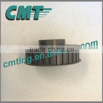 aluminum round teeth pulley belt transmission gear pulley