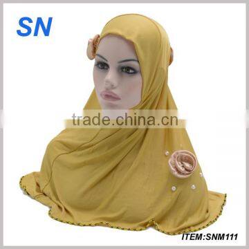 2014 fashion flower hijab scarf