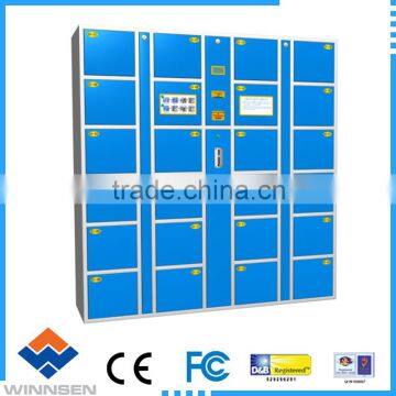 Shopping Mall Compact Storage Locker, Compact Laminate Student Locker