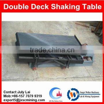 Best Price Double Shaking Table,gold Separating Machines Vibrating Table photo-4