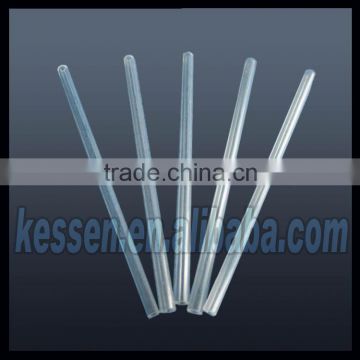 High purity Fused Silica / quartz / SiO2 transparent / translucent ceramic tube