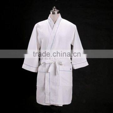 2016 Spring Summer Brand lovers Pajamas Robe Women Cotton Robes Couples Long-Sleeve Turn-down collar Bathrobe for Men & Women