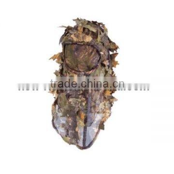 Balaclava Hat Hunting Ghillie Leaves Camo Cap