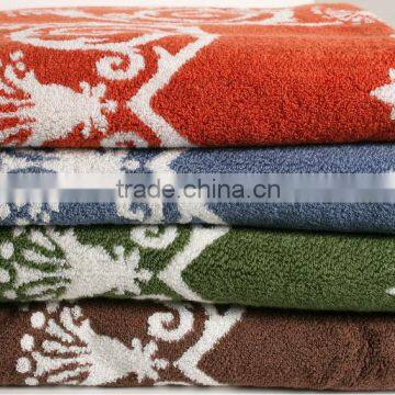 100% cotton Harvest Collection jacquard towel