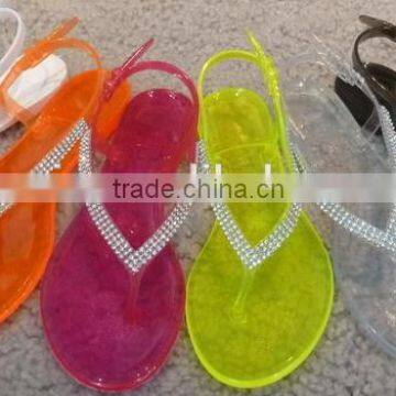 Cheap Plastic PVC Jelly Shoe For Ladies