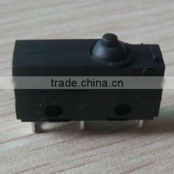 Subminiature Basic Switch, Single Pole Double Throw (SPDT), 250 Vac, 5 A, Pin Plunger Actuator, PCB Termination