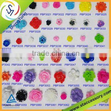 DIY resin flower bead or sticker cut flowers