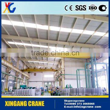 High Quality Manual Single Girder Suspension Overhead Crane 5ton