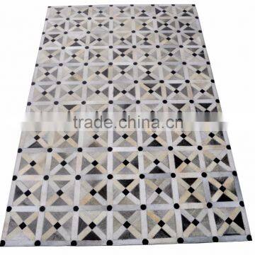 Hair-On Cowhide Leather Carpet M-83