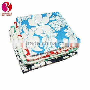 2016 New hot sale printed microfiber cleaning towel