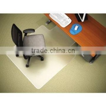 Shape glass chair mats with ASTM US certificate and EN12150