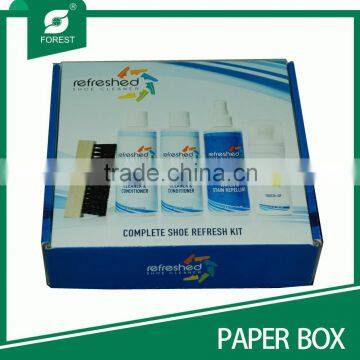 CMYK FULL COLOR PRINTING PAPER BOX FOR SHOE CONTAINER