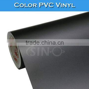 Thickness 80 Micron Promotion Matt Black PVC Sticker Cutting Decals