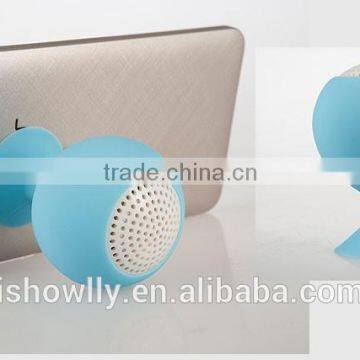 Suction Mini Cup Speaker Ball Shape Steoro Voice