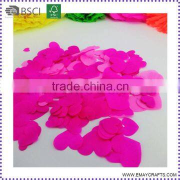 Love Theme Biodegradable Wedding Heart Tissue paper confetti