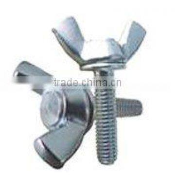 butterfly wing nuts with bolt assembly