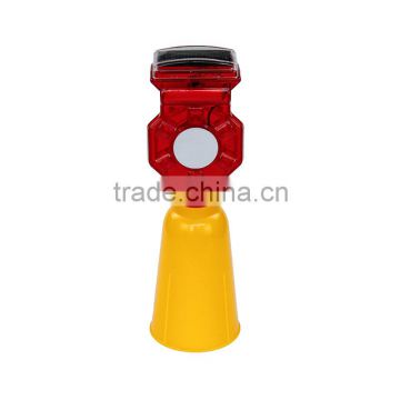 long visibility distance solar traffic barricade warning lights