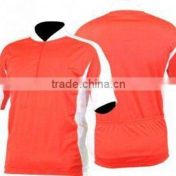 Mens Plain Short Sleeve Cycling Jersey