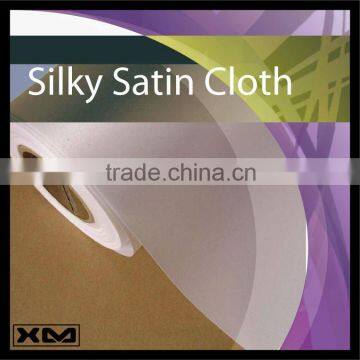 waterproof silky satin cloth for canvas printing