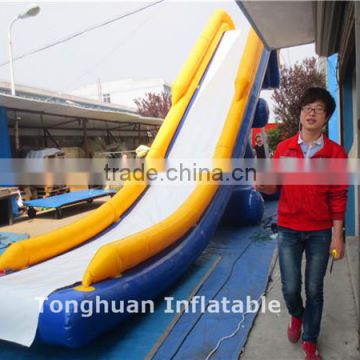 2016 big airtight inflatable slide for yacht