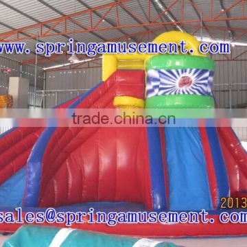 Outdoor Two-way Inflatable pool slide for sale SP-PS036