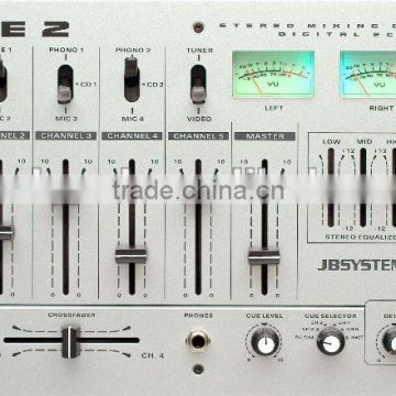 Professional dj audio mixer