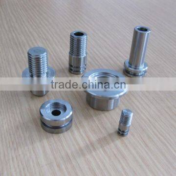 Precision CNC steel machined turning lathe component