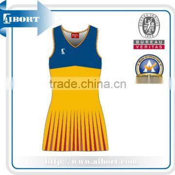 New sublimated netball uniforms for girls