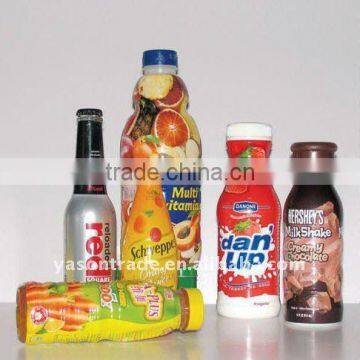 PVC heat shrinkable sleeve bottle label at competitve price in China