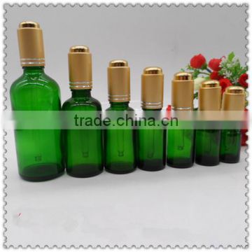 glass essential oil bottle with Push dropper /european dropper glass bottles