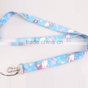 Cartoon Lanyards with colorful printing, Customized lanyards