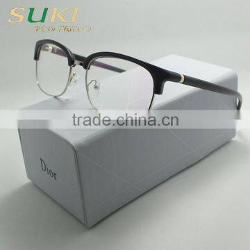 2015 hot sell plastic half frame glasses