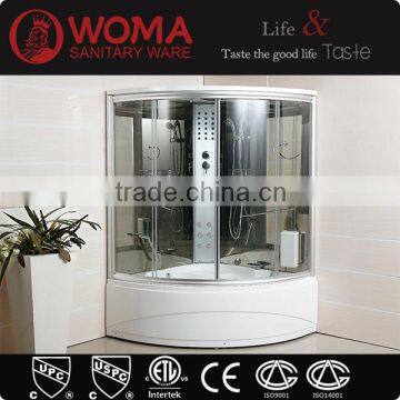 Y801A portable steam shower room , cheap steam shower bath for 1 person