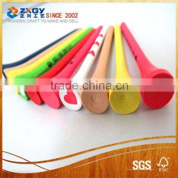 best supplier colorful bulk wooden golf tee