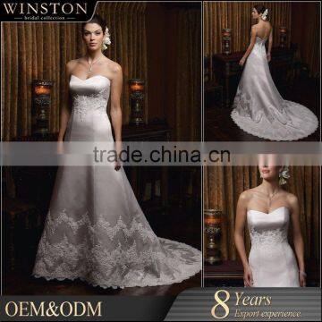 New Design Custom Made princess wedding dresses