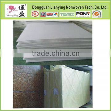 1 cm thickness polyester hard mattress felt padding sheet