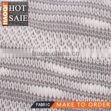 shaoxing textile market 100%polyester fabric knitting thick needle fabric T32S fabric