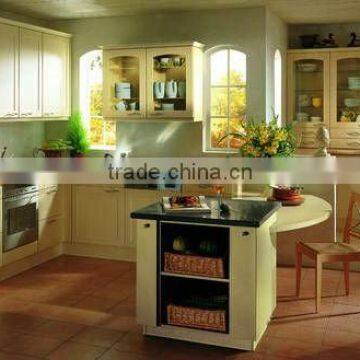 High Quality Timber Cupboard With Round Bar Design