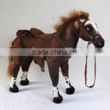 ride on horse plush toy