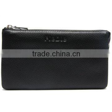 Small portable business men clutch bag leather wallets bag