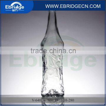 clear beer glass bottle high carbonated glass wine bottle