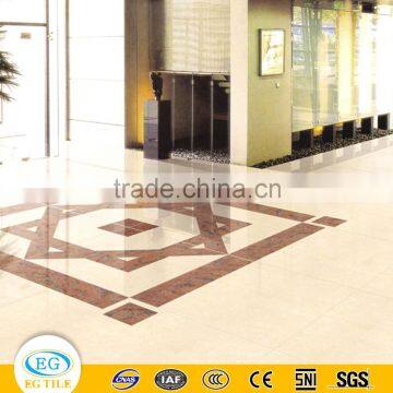 Anti-slip Beige Polished Vitrified Modern Kitchen Designs Flooring Porcelain Tile